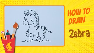 How to Draw Zebra [upl. by Eward]