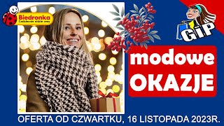 𝐁𝐈𝐄𝐃𝐑𝐎𝐍𝐊𝐀 🐞  Nowa Oferta od Czwartku 16112023  Modowe Okazje [upl. by Erbua699]