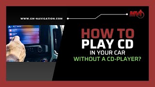 How to play CD in your car with no built in CD player [upl. by Akinahs385]