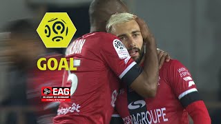 Goal Nicolas BENEZET 16  RC Strasbourg Alsace  EA Guingamp 02  201718 [upl. by Dearden]