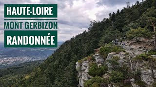 Haute Loire randonnée Mont Gerbizon [upl. by Odlopoel]