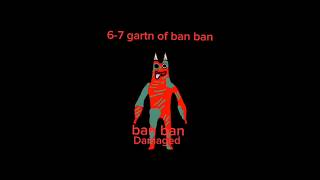 Ban ban divl☠️ gartenofbanbanalljumpscares banban [upl. by Meenen]