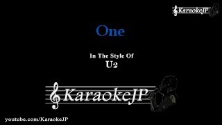 One Karaoke  U2 [upl. by Warden]