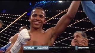 Felix Verdejo vs Lauro Alcantar Highlights HBO [upl. by Ykcin]