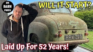 Will it Start Barn Find Austin A30  Laid Up For 52 Years barnfind classiccars willitstart [upl. by Aerol]