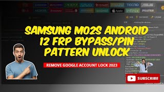 Samsung M02s Android 12 Frp BypassPin pattern Unlock Remove Google Account Lock 2023 [upl. by Kamilah40]