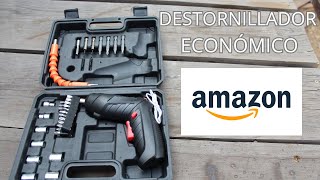 EL DESTORNILLADOR ELECTRICO MAS ECONOMICO DE AMAZON [upl. by Lladnarc]