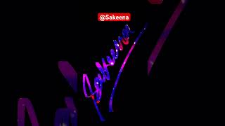 Sakeena Name Art shorts ytshorts namearttv viralvideo [upl. by Ellehsar]