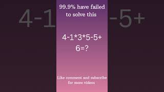 Use bodmas maths puzzle mathstricks game mathematics puzzlegame brainteaser quiz trending [upl. by Ahsiekim309]