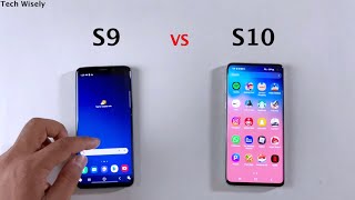 SAMSUNG S9 vs S10 in 2022  SPEED TEST [upl. by Tedra]