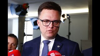 Hołownia wypowiedział się ws  reparacji od Niemiec Ten rachunek nie jest zamknięty [upl. by Oinotla]