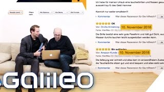 So erkennst du gefälschte Kundenbewertungen bei Amazon  Galileo  ProSieben [upl. by Sirdna]