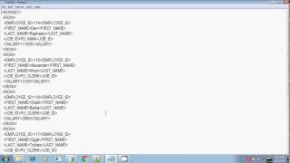 Oracle Retrieve data from XML Document using XMLTable [upl. by Ahsuas]