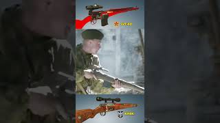 quotACE Sniper VS ACE Sniperquot WWII Guns ww2 war shorts viral movie SniperOfficerSMERSH [upl. by Nahbois]