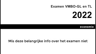 VMBP gltl  zo ziet het 2e tijdvak examen economie van 2022 eruit [upl. by Tiossem]