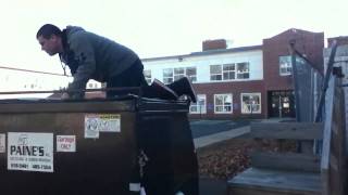 Jordans Dumpster Fail As Seen On TruTVs Top Funniest amp MTVs Ridiculousness [upl. by Lamraj785]