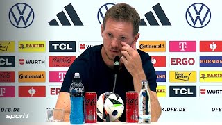 Julian Nagelsmann emotional nach EMAus quotKämpfe mit den Tränenquot [upl. by Katherina6]