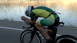 2017 Penticton ITU Long Distance World Championships  Elite Mens Highlights [upl. by Ahtoelc357]