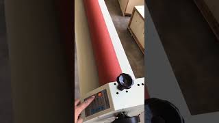 50 Cold Lamination Machine Demo 130cm How To Do Cold Lamination electric Cold Roll Laminator [upl. by Ladonna]