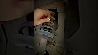 shock absorber test car diy repair [upl. by Schwing]