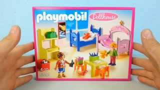 Buntes Kinderzimmer 5306 auspacken Playmobil Puppenhaus seratus1 Dollhouse [upl. by Edla257]