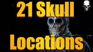 Ghost Recon Wildlands  All 21 Skull Locations Walkthrough Guide How To Get Day of the Skull Mask [upl. by Ortensia]