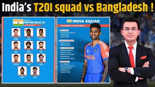 India squad for Bangladesh T20I series announced Pace sensation Mayank Yadav gets maiden callup [upl. by Stickney]