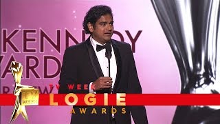 Dilruk Jayasinha wins the Graham Kennedy Award  TV Week Logie Awards 2018 [upl. by Randolph]