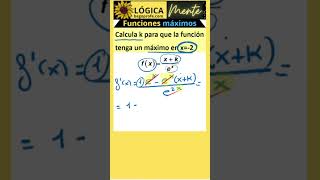 Máximo de una función maths educacionmatematica begoprofe algebra aprendematematicas educacion [upl. by Araj]