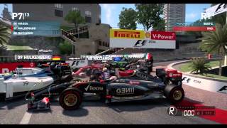 How to win the Monaco GP  Maldonado Style [upl. by Umeko]