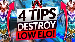 4 Tips to CLIMB FROM LOW ELO Rank Up FAST  Apex Legends Season 19 Guide [upl. by Byran188]