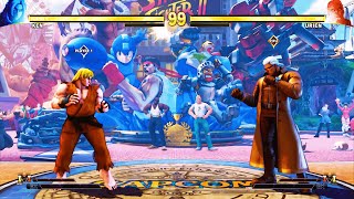 Ken vs Urien Hardest Street Fighter 5 [upl. by Burlie]