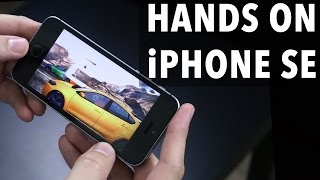 HANDS ON IPHONE SE [upl. by Heidie364]