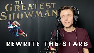 Rewrite The Stars Zac Efron Part Only  Karaoke  The Greatest Showman [upl. by Arremat]