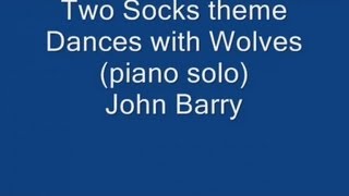 Mercuzio Pianist  Two Socks theme Dances with Wolves piano solo [upl. by Pence212]