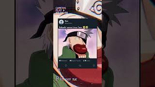 KAKASHI sensai true face 😱😱 [upl. by Atiner]