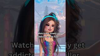 watch me slowly get addicted to lip filler in dress to impress roblox ib rbx1uved1t3 on tiktok [upl. by Ynots]