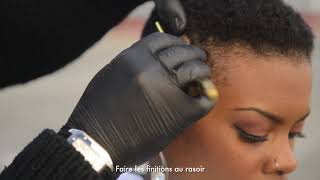 COUPE AFRO FEMME AVEC TONDEUSES HAIRCUT TH25PRO et TH24ST par GUY HAIRCUT [upl. by Walcott]