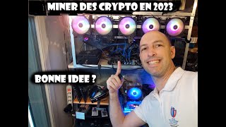 COMMENCER A MINER DES CRYPTO MONNAIES EN 2023 POURQUOI  ET SURTOUT COMMENT S EQUIPER [upl. by Annaeerb134]