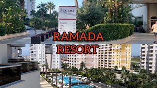 Check in to Ramada Resort Lara  Antalya  Hotels travel holidays hotel Hotel Vlogger [upl. by Phelips284]