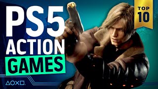 Top 10 Best Action Games On PS5  2024 Edition [upl. by Kerrison136]