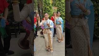 Thailand का Welcome Dance 😍 thailand culture [upl. by Anitsirhcairam]