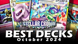 Top 10 Meta Decks in Pokémon TCG October 2024 [upl. by Mchail611]