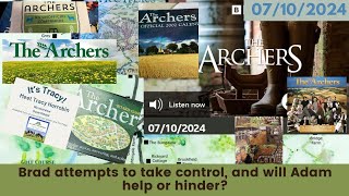 2024 10 07 The Archers Soap Opera [upl. by Artep316]