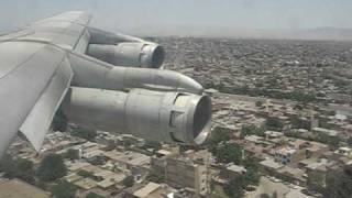 Saha Air Boeing 707 Landing in Mashad Iran [upl. by Savinirs192]