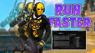 RUN FASTER in WARZONE 3 with these Movement Settings XBOXPS4PS5PC [upl. by Irrabaj30]