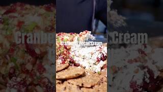 Cranberry Pecan Jalepeño Cream Cheese Roll✨ cooking yummy food easyrecipe [upl. by Shamrao]