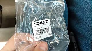 Unboxing amp 1st impressions  Coast Polysteel 650R Rechargable Flashlight Kit [upl. by Darrin860]