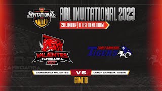 2023 ABL Invitational Zamboanga Valientes vs Cooly Bangkok Tigers [upl. by Ardnuas139]