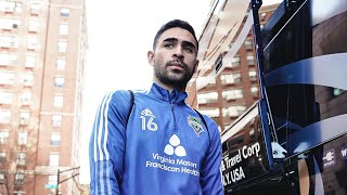 Interview Alex Roldan on preparing to face New York City FC [upl. by Atrebla]